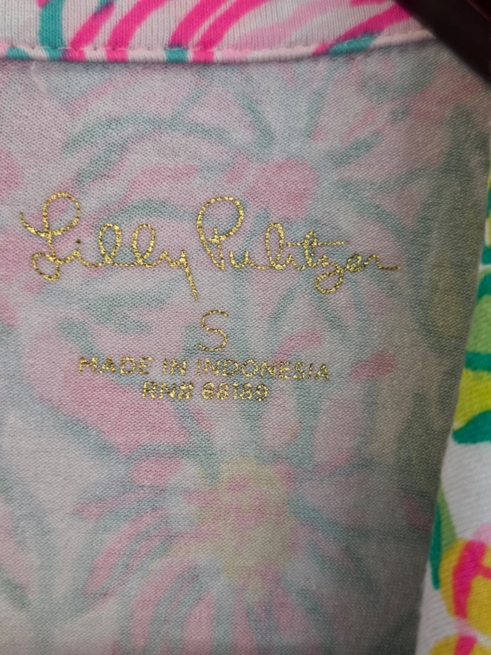 Lilly Pulitzer dress S collar short sleeves pocket coastal nautical luxury beach - Picture 7 of 9
